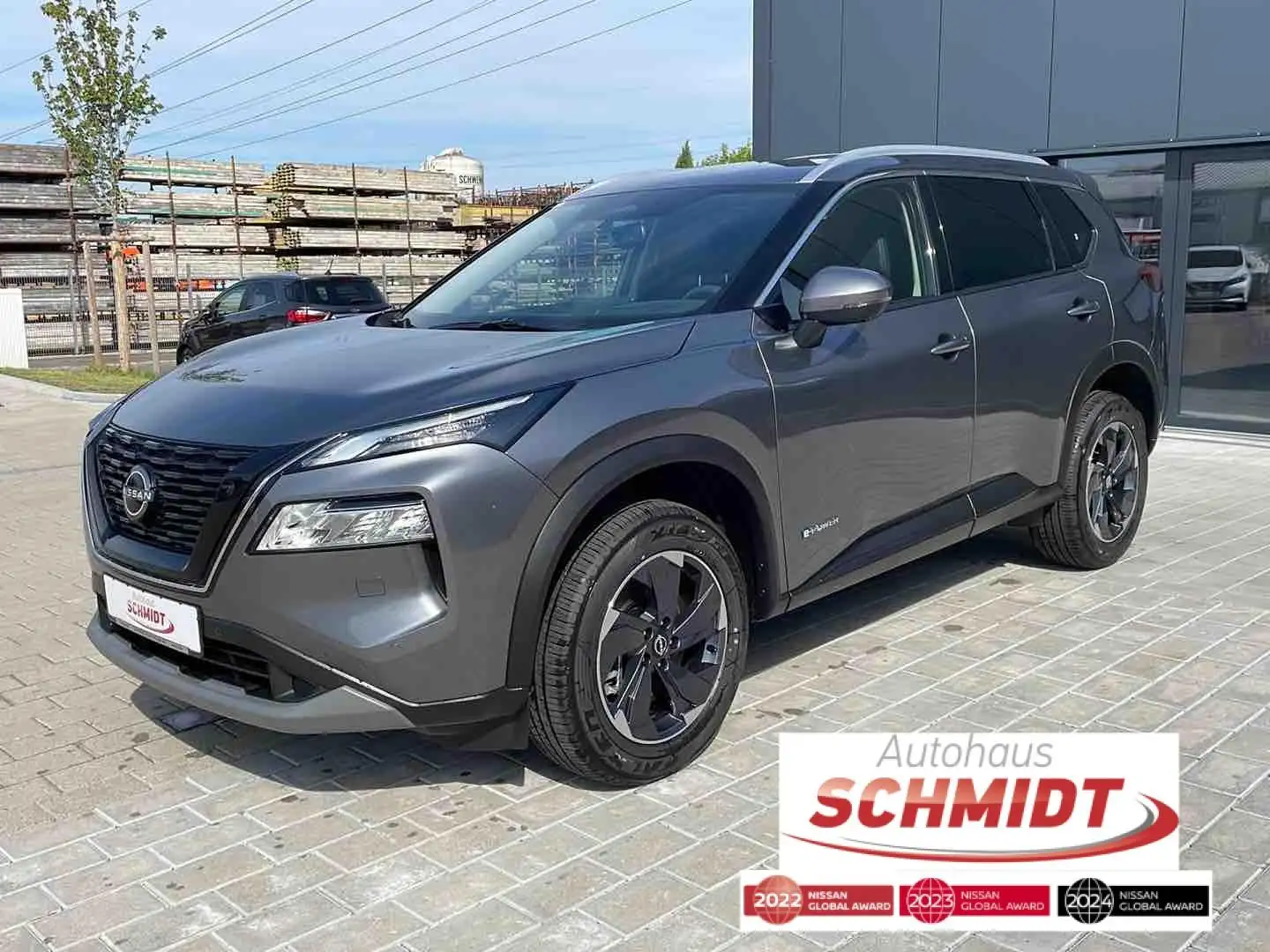 Nissan X-Trail 1.5 VC-T ePower N-Connecta Headup Gris - 1