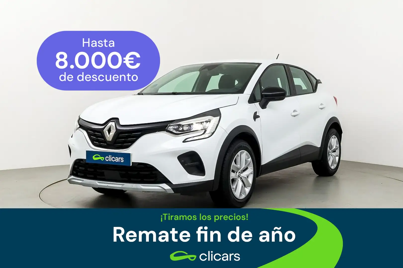 Renault Captur TCe Intens 74kW GLP Blanco - 1