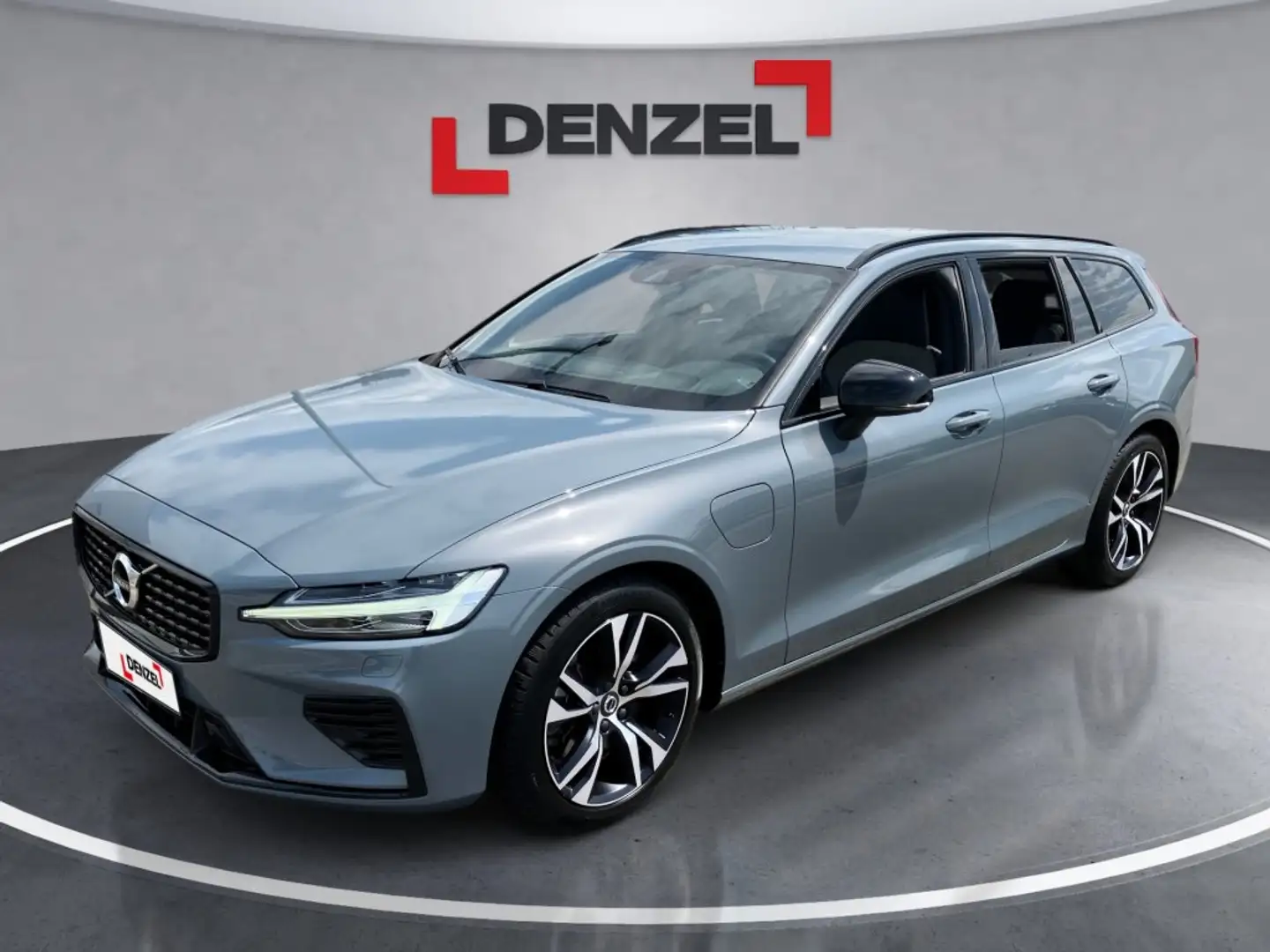 Volvo V60 T8 AWD Recharge PHEV R-Design Grau - 1