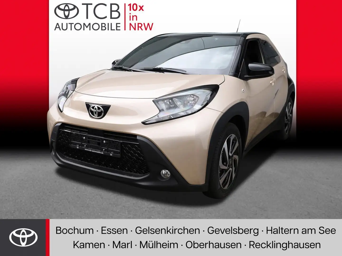 Toyota Aygo X 1.0 Teamplayer SHZ PDC KLIMA BT ZV Beige - 1