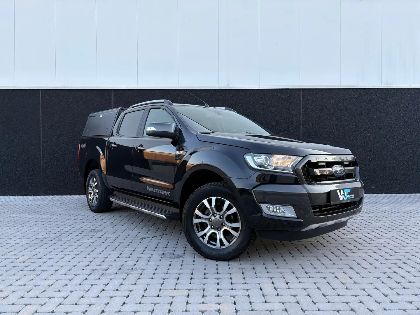 Ford Ranger 3.2 TDCi Wildtrak Supercab - Marge - AluCab - zeer Zwart - 1