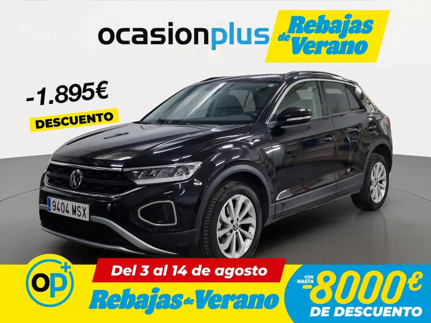 Volkswagen T-Roc 1.0 TSI Life 81kW Negro - 1