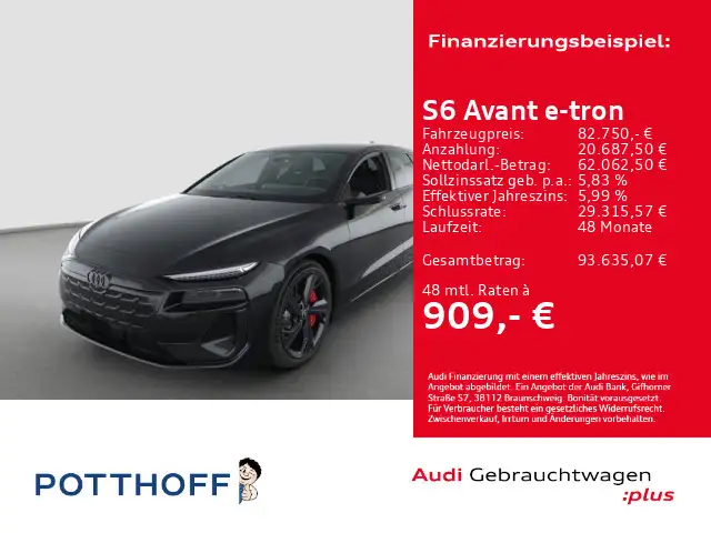 Audi S6 e-tron Q B&O HuD VIRTUAL LED+