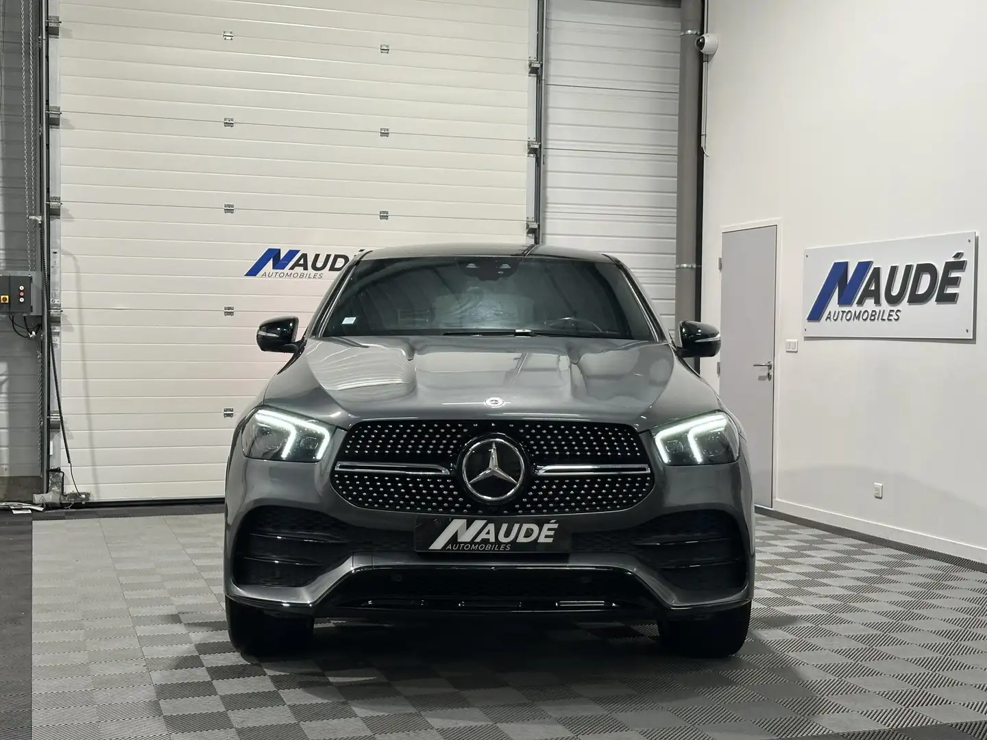 Mercedes-Benz GLE 350 350de 320 ch 9G-Tronic 4Matic AMG Line Gris - 2