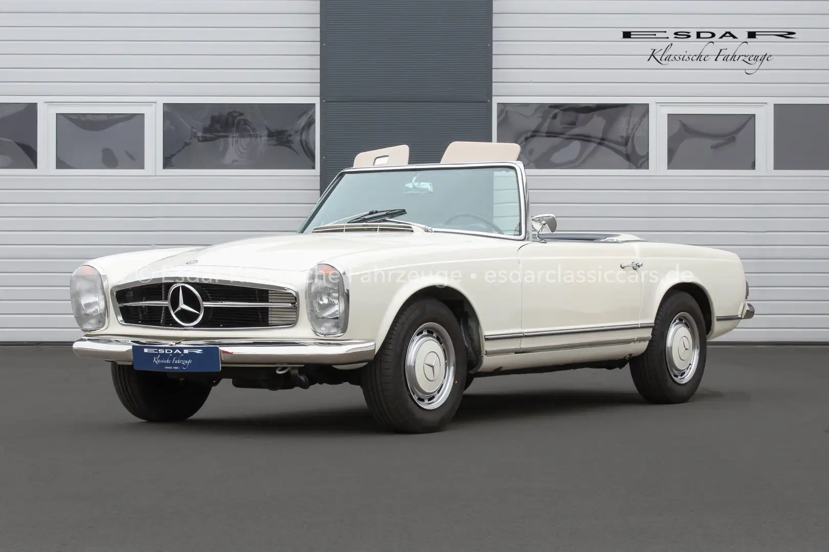 Mercedes-Benz 230 SL Pagode Automatik Alb - 2