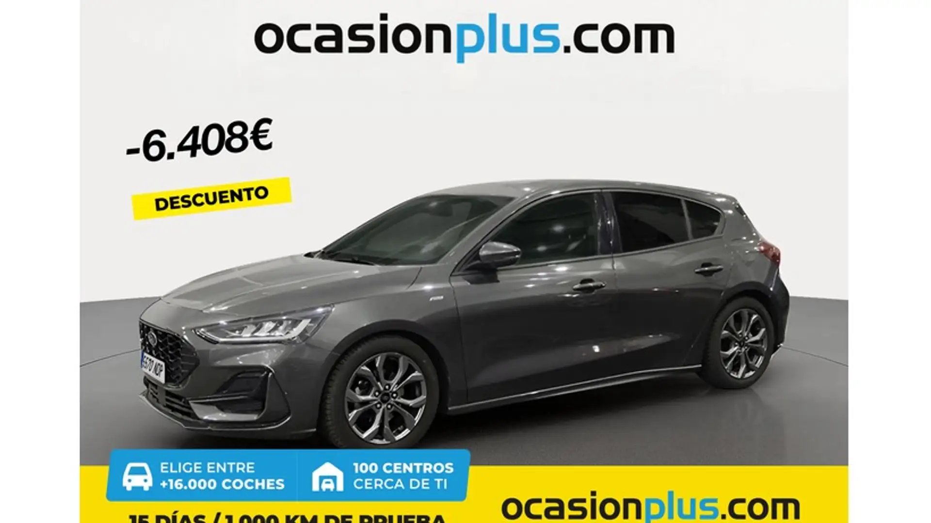 Ford Focus 1.5 Ecoblue ST-Line 115 Aut. Gris - 1