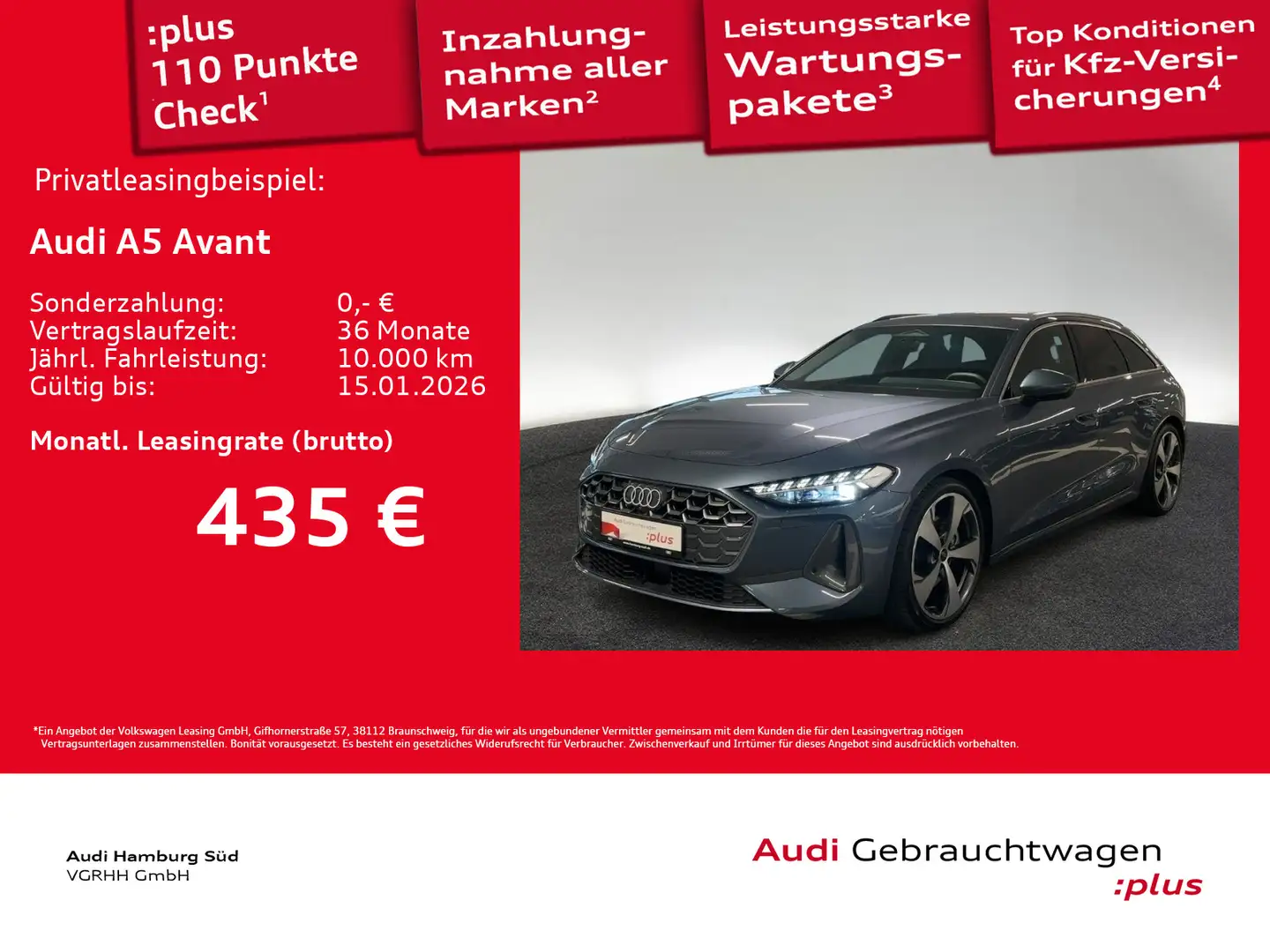 Audi A5 TFSI advanced S tronic S LINE/LM20/ACC Blau - 1