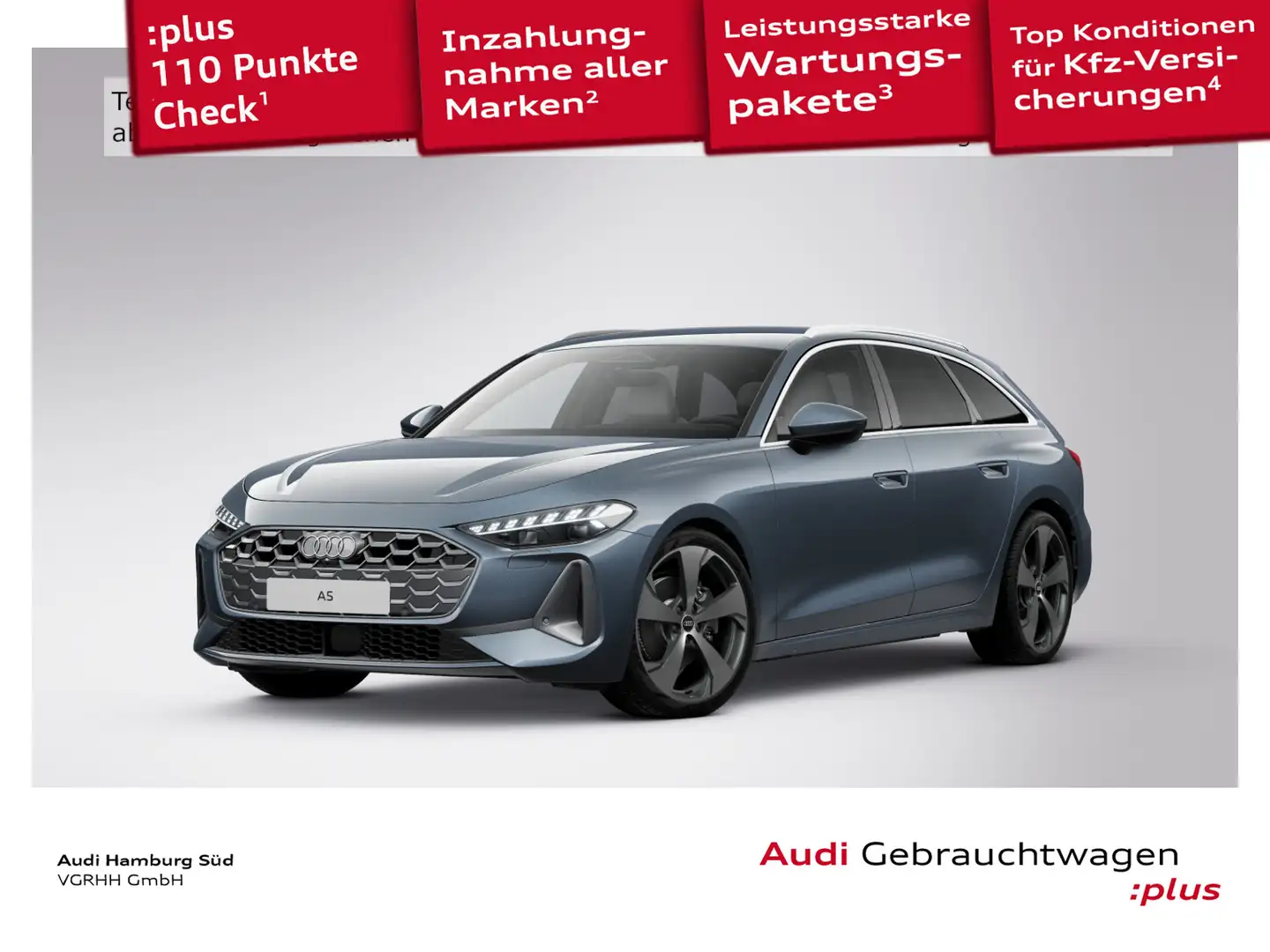 Audi A5 TFSI advanced S tronic S LINE/LM20/ACC Blau - 1