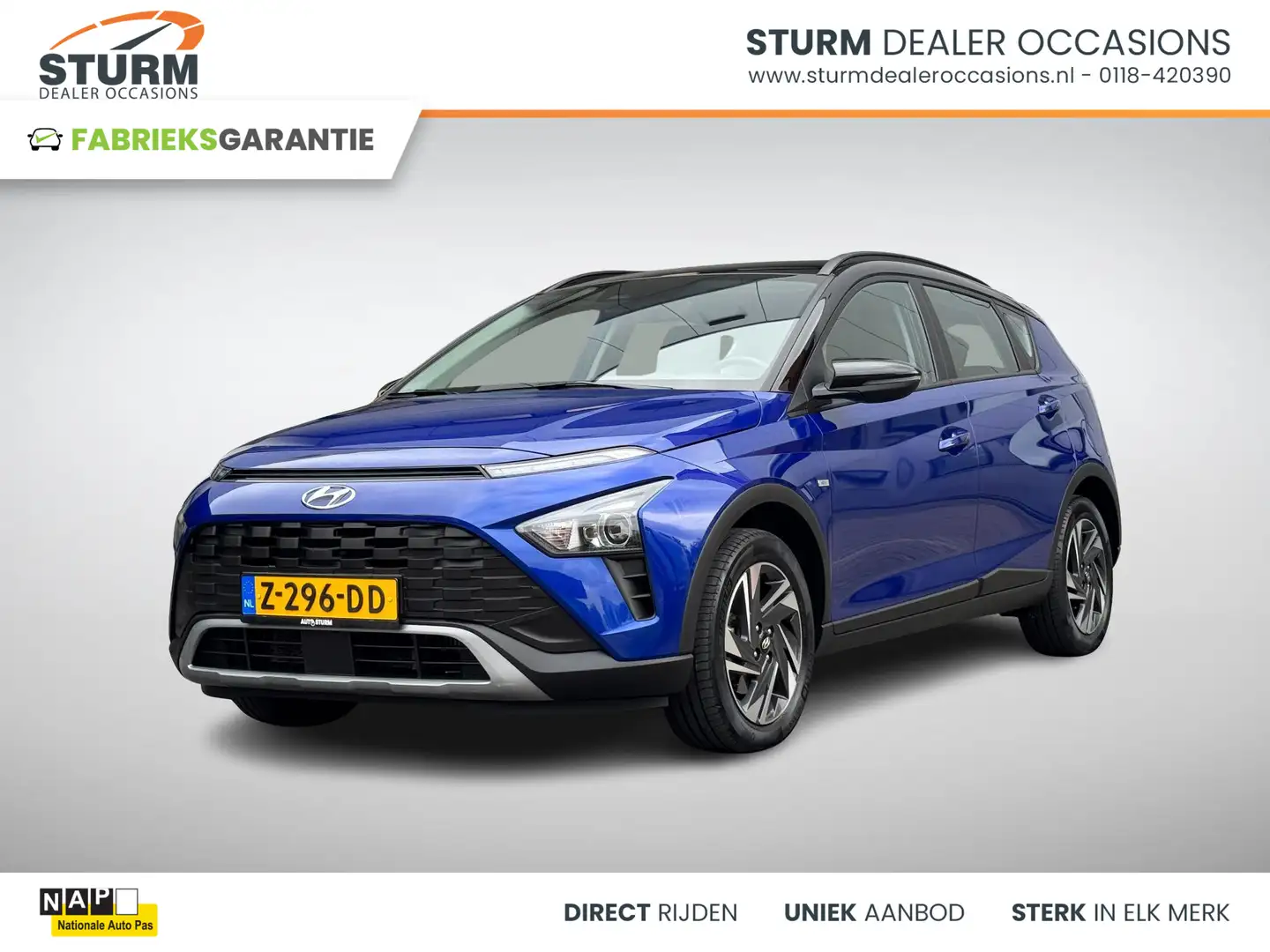 Hyundai BAYON 1.0 T-GDI Comfort Smart Bleu - 1
