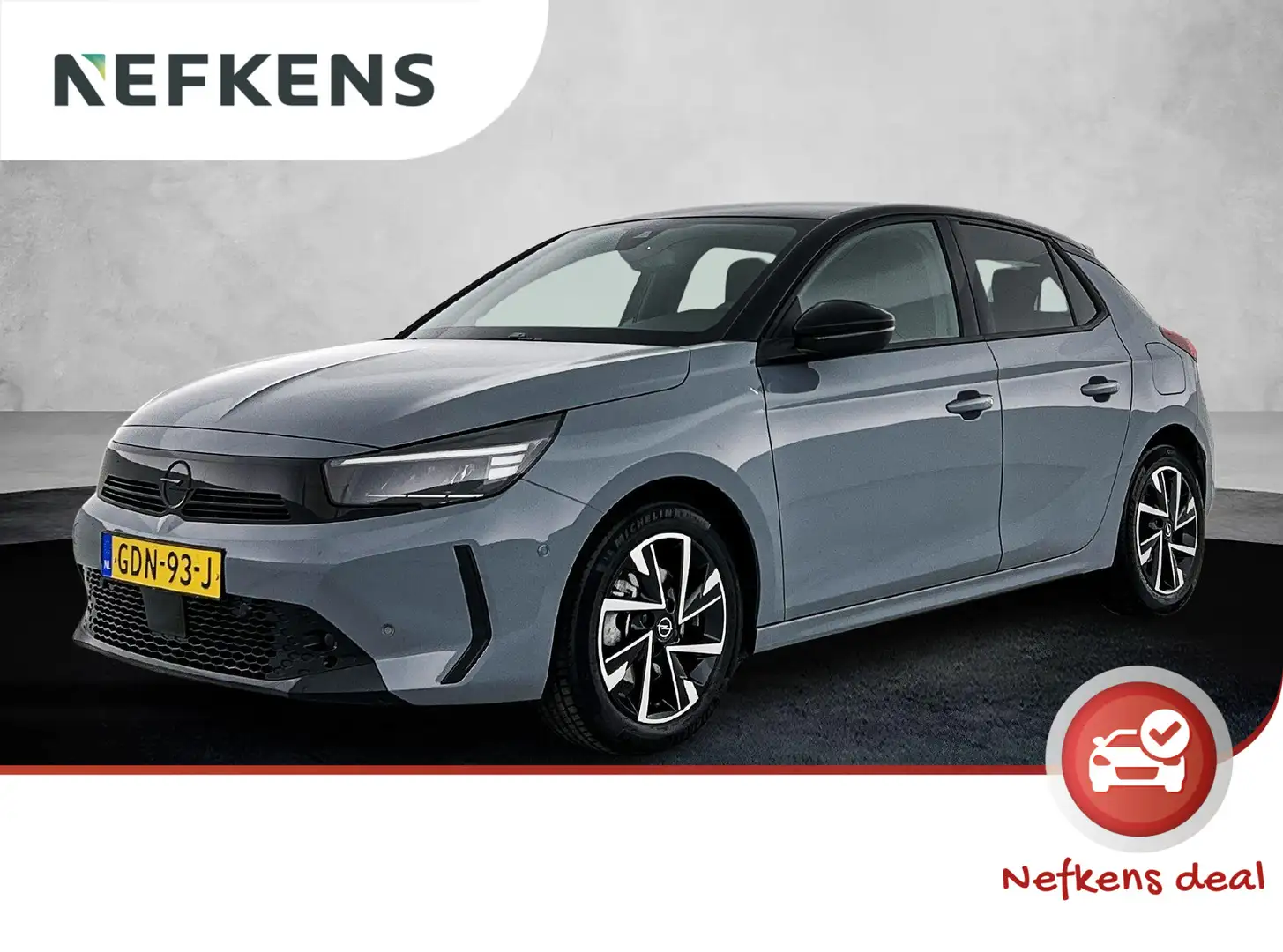 Opel Corsa GS 100 pk | Navigatie | Achteruitrijcamera | Parke Grijs - 1