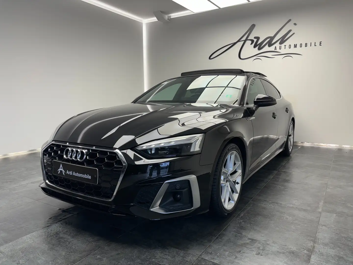 Audi A5 Sportback 2.0 TDi S tronic *S LINE*1 PROP*GARANTIE Noir - 1