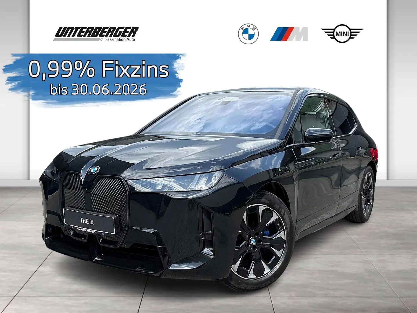 BMW iX xDrive45 Sportpaket | AHK | Integral Lenkung | Inn Schwarz - 1