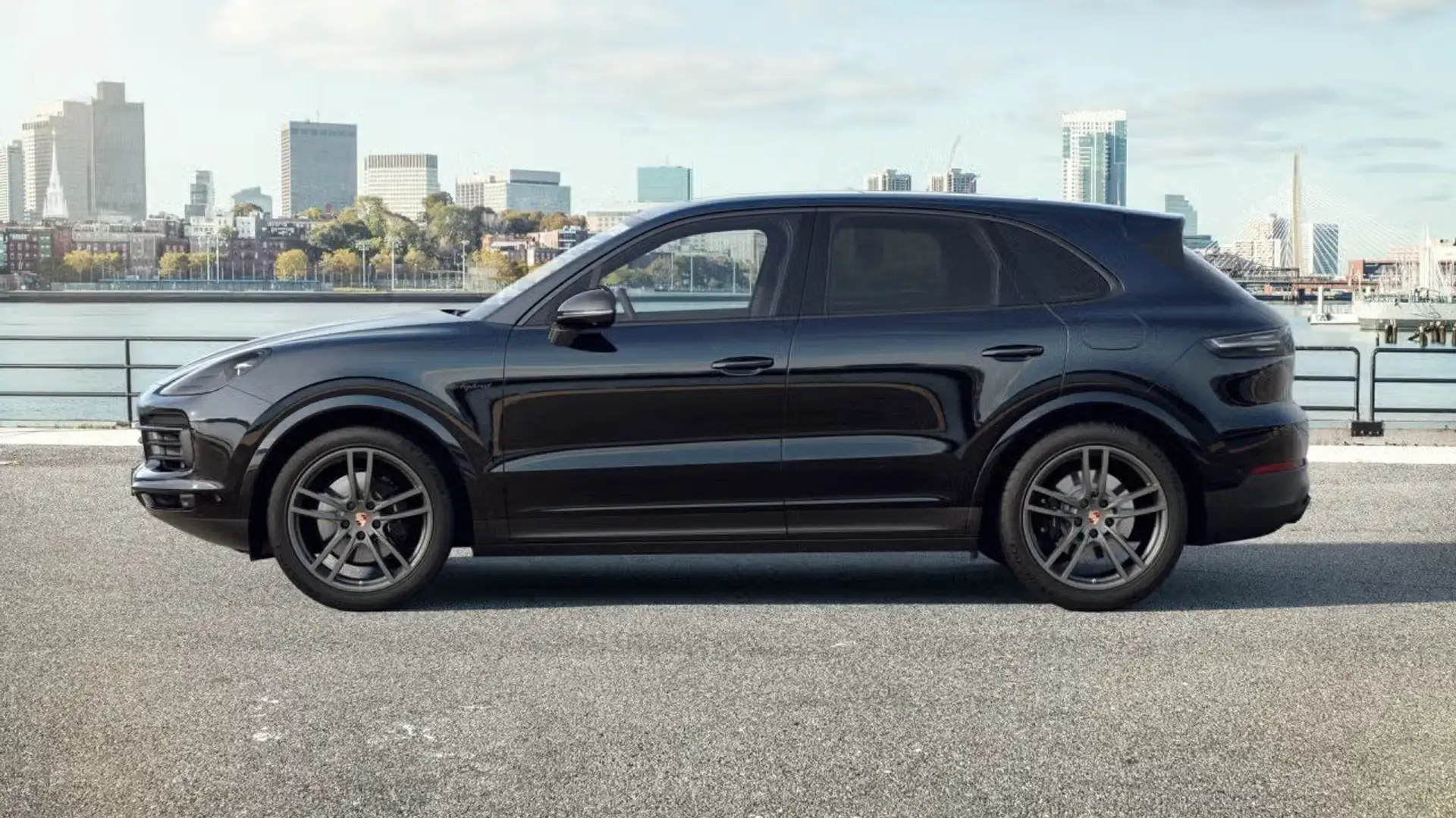 Porsche Cayenne E-Hybrid Panoramadach Sportabgasanlage Zwart - 2