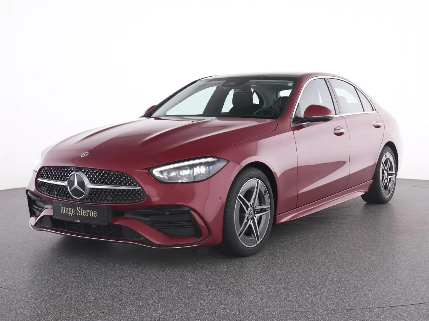 Mercedes-Benz C 300 4M AMG+Pano+DLight+HUD+360+KeyGo+Sound+Mem Rosso - 2