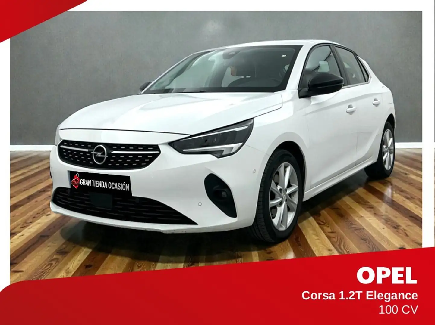 Opel Corsa 1.2T XHL S/S Elegance 100 Weiß - 1