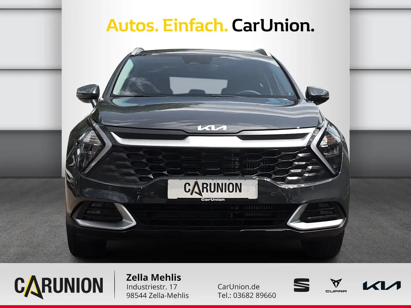Kia Sportage 1.6T 180 AWD DCT *AHK*LED*NAVI*KAMERA* Grau - 2