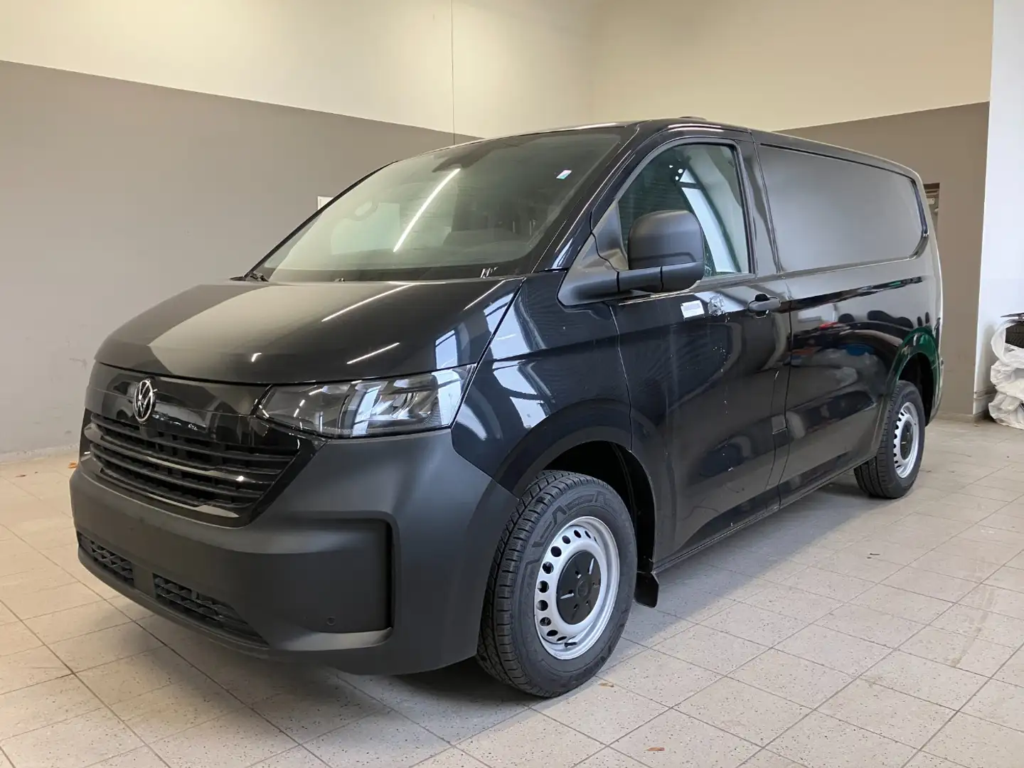 Volkswagen T7 Transporter Kasten TDI Navi*Vorb.AHK*Sortimo Noir - 2