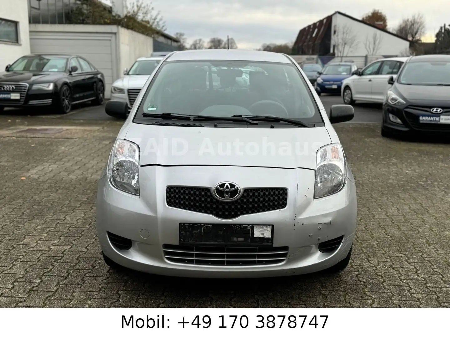 Toyota Yaris Luna 1.0L 5 Türig * 2 Hand * Neu Zahnrieme Silber - 2