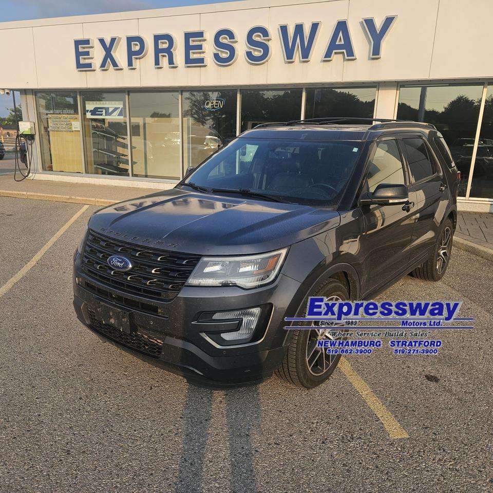 2017 Ford Explorer SPORT, 3.5L! LEATHER, 6 PASSENGER, AS TRADED!