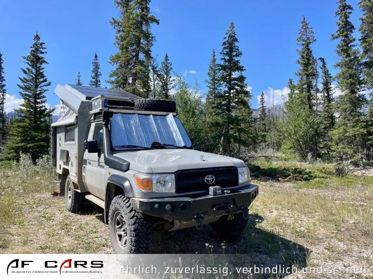 Toyota Land Cruiser GRJ79L Expedition Solar Seilwinde Standheizung Gris - 2