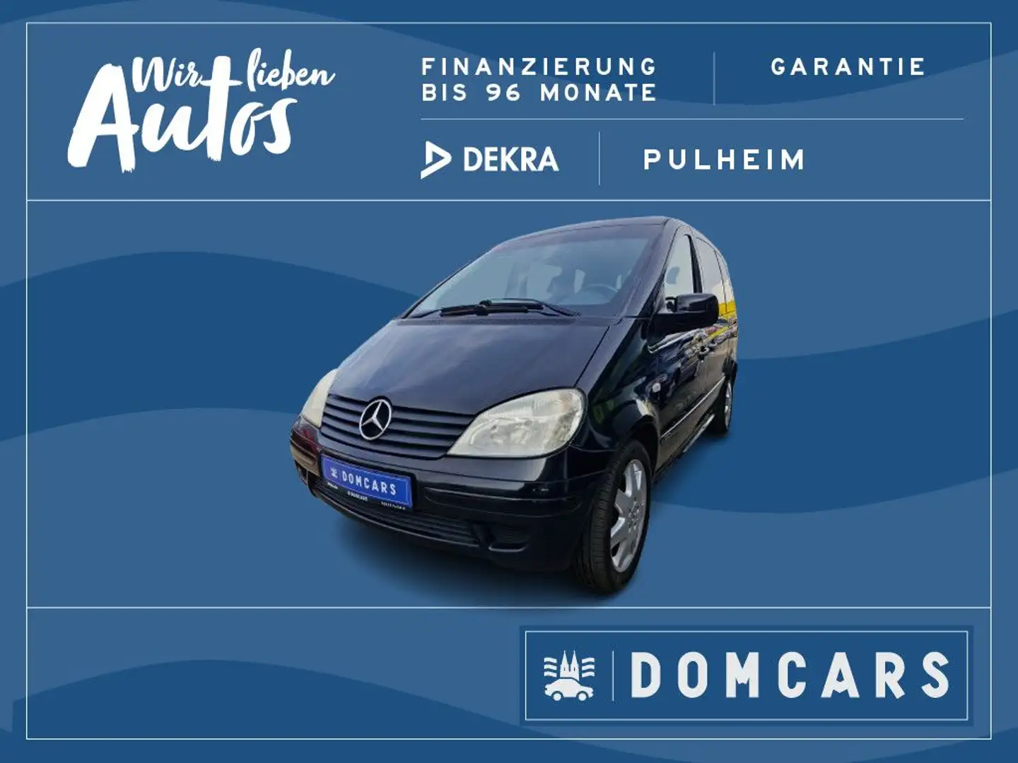 Mercedes-Benz Vaneo Compact Van 1.7 CDI/7.SITZER/2XSCHIEBETÜRE Noir - 1