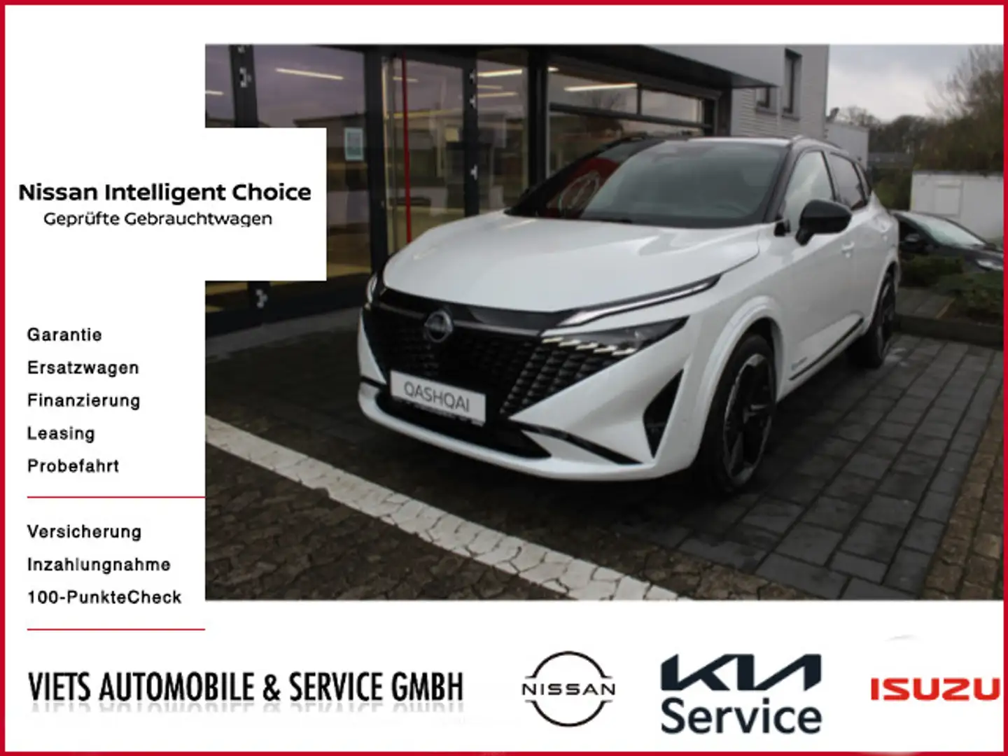 Nissan Qashqai 1.5 VC-T e-POWER N-DESIGN AT PGD BOSE Weiß - 1