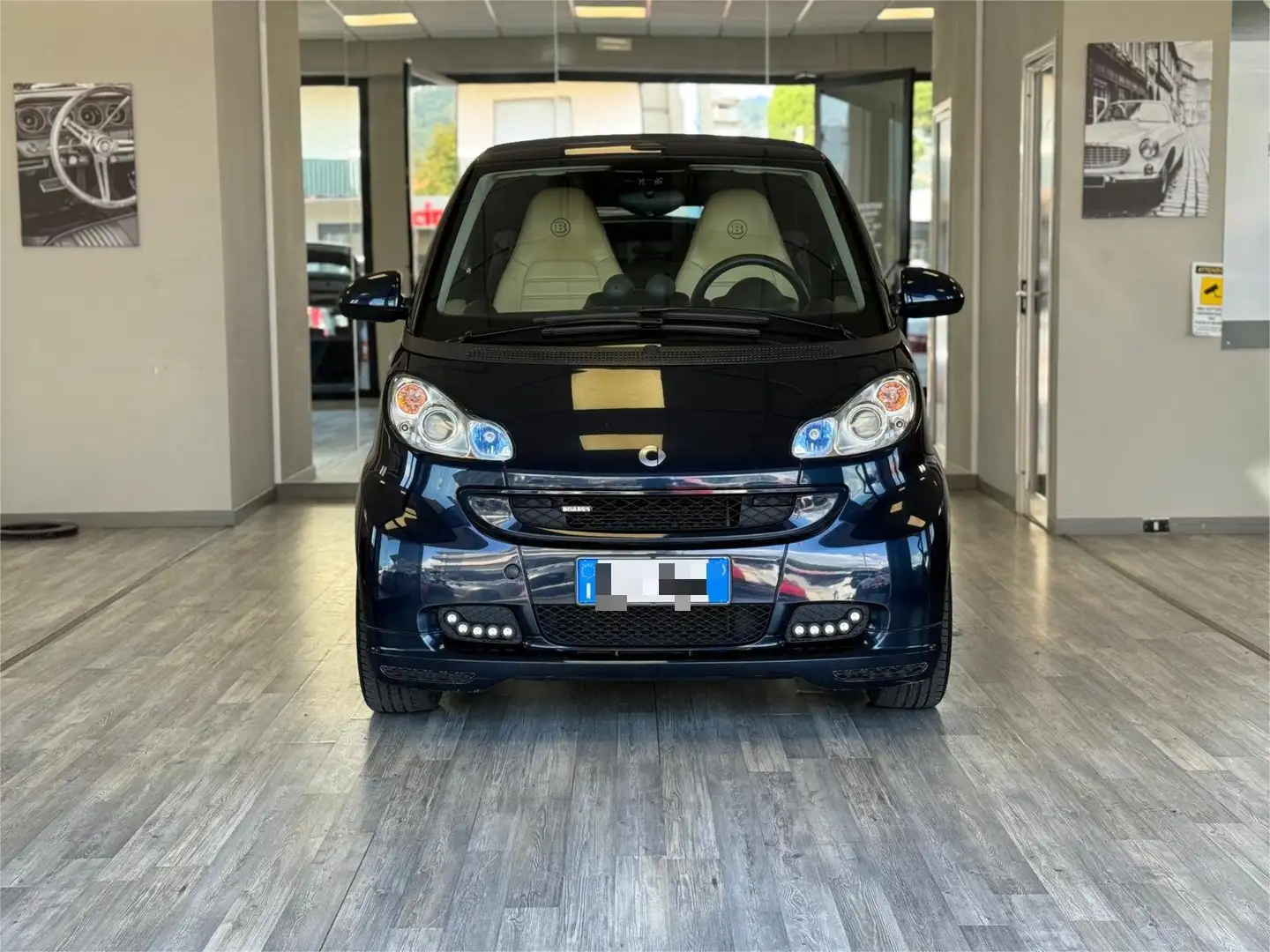 smart brabus Fortwo Cabrio 1.0 Brabus La Bleue Blauw - 1