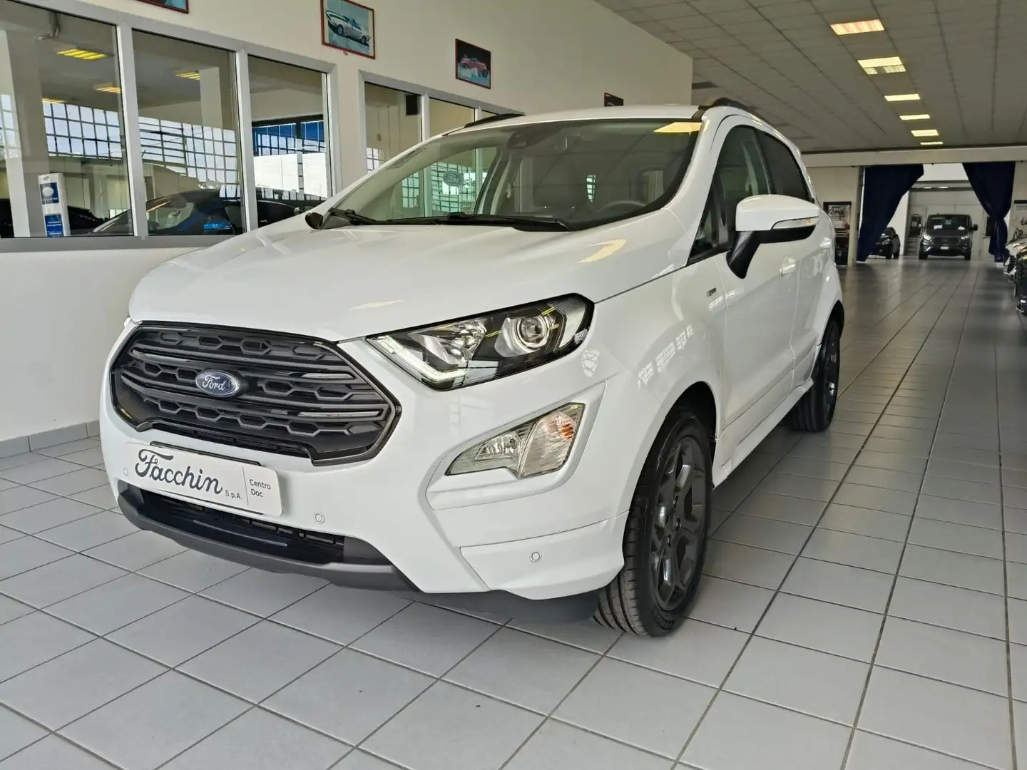 Ford EcoSport 1.0 Ecoboost 125cv ST-Line Bianco - 1