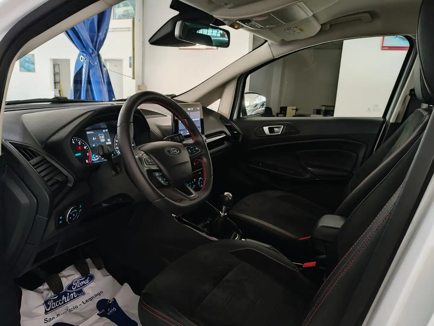 Ford EcoSport 1.0 Ecoboost 125cv ST-Line Bianco - 2