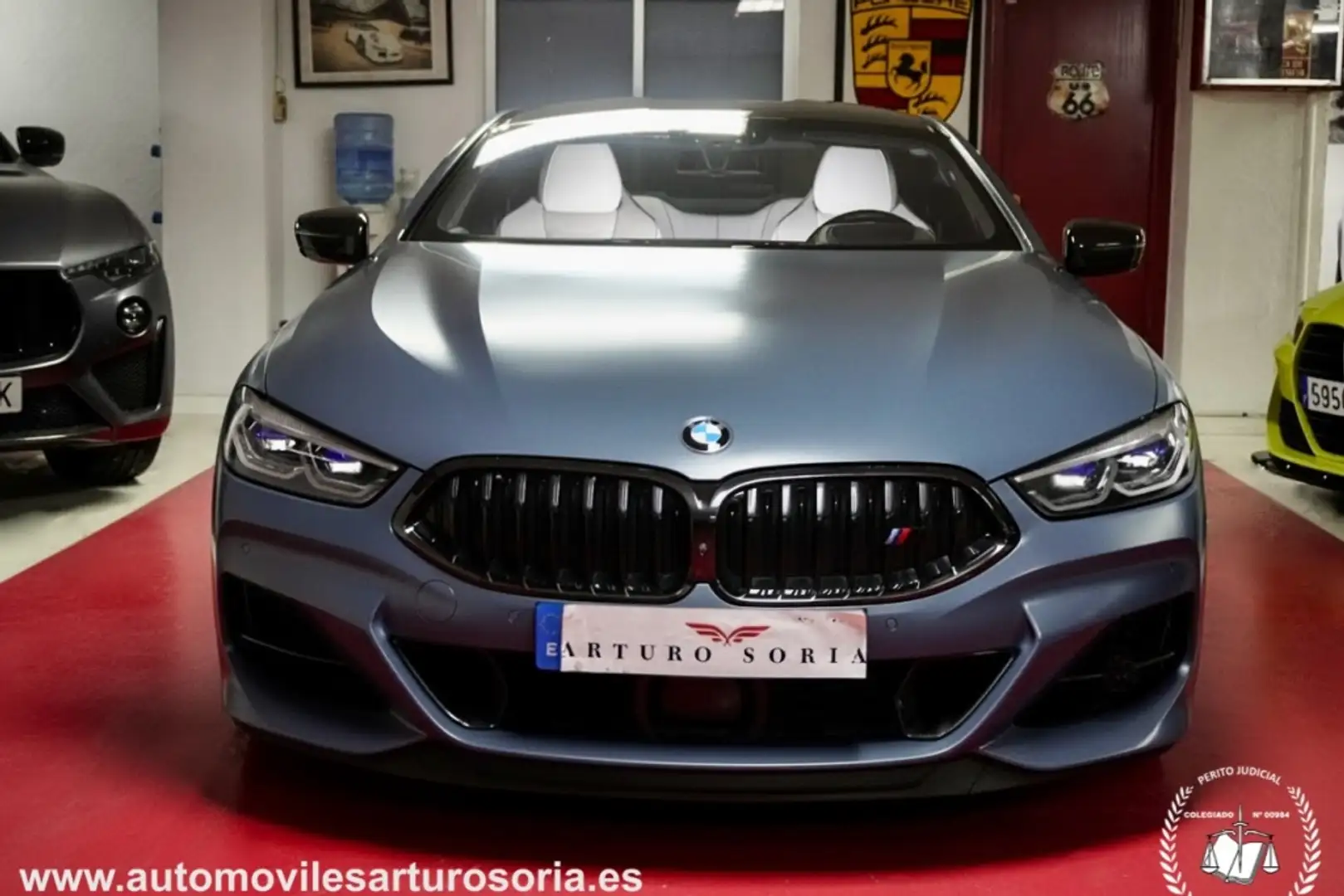 BMW M850 M850i Coupé xDrive Blau - 2