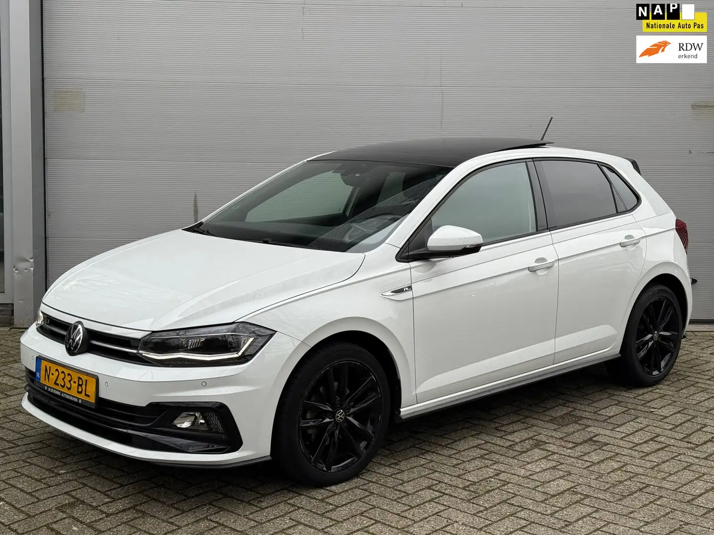 Volkswagen Polo 1.0 TSI Highline R l Pano l Xenon l Camera l Virtu Weiß - 1