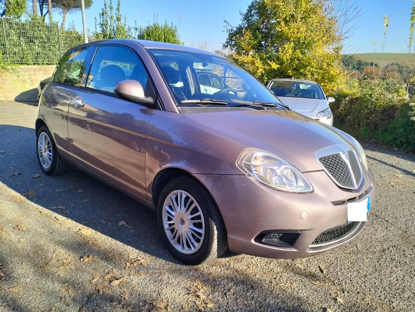 Lancia Ypsilon 1.2 8v 2010 Argento Clima SS-City km 98000 Gris - 1