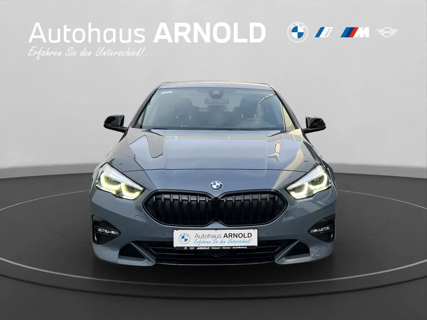 BMW 218 i Gran Coupé Sport Line LED Tempomat Klimaaut. Sit Grau - 2