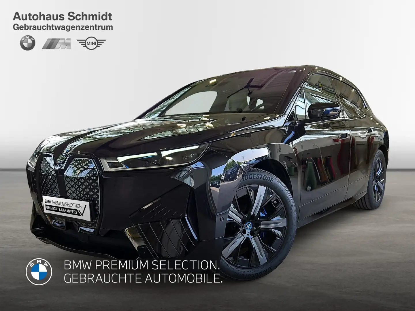 BMW iX xDrive50 Sportpaket HK HiFi DAB Pano.Dach Schwarz - 1