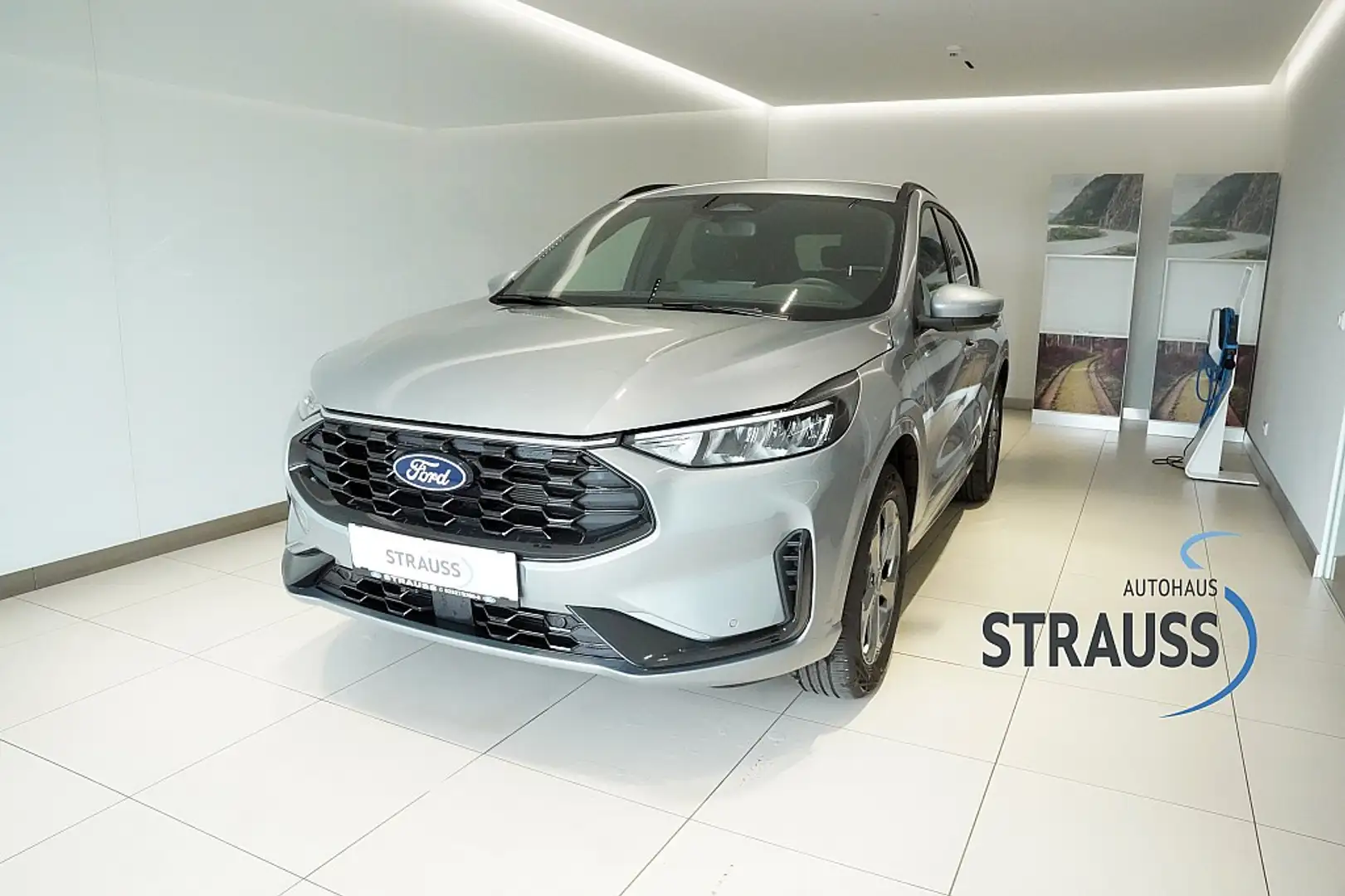 Ford Kuga 2,5 Duratec PHEV ST-Line Aut. Plateado - 1
