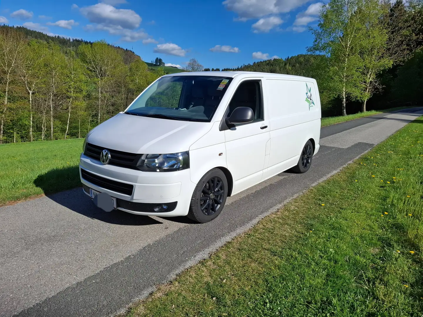 Volkswagen T5 Transporter Fahrgestell 2,0 BMT TDI D-PF Weiß - 1