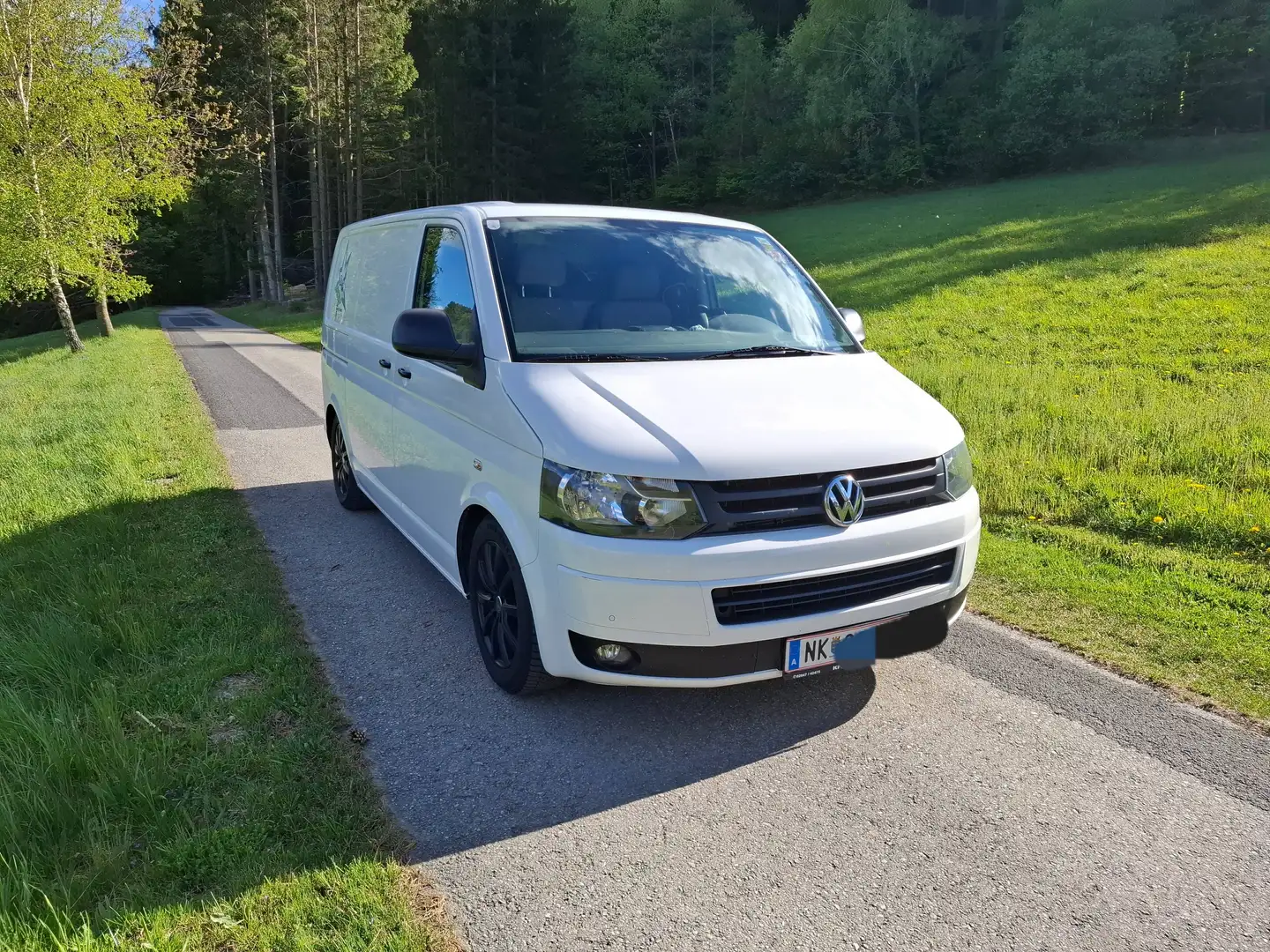 Volkswagen T5 Transporter Fahrgestell 2,0 BMT TDI D-PF Weiß - 2