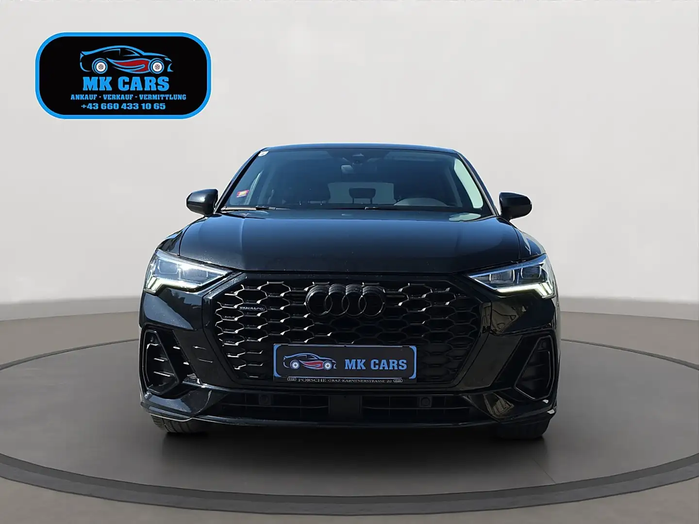 Audi Q3 Sportback 35 2.0 TDI quattro S line Schwarz - 2