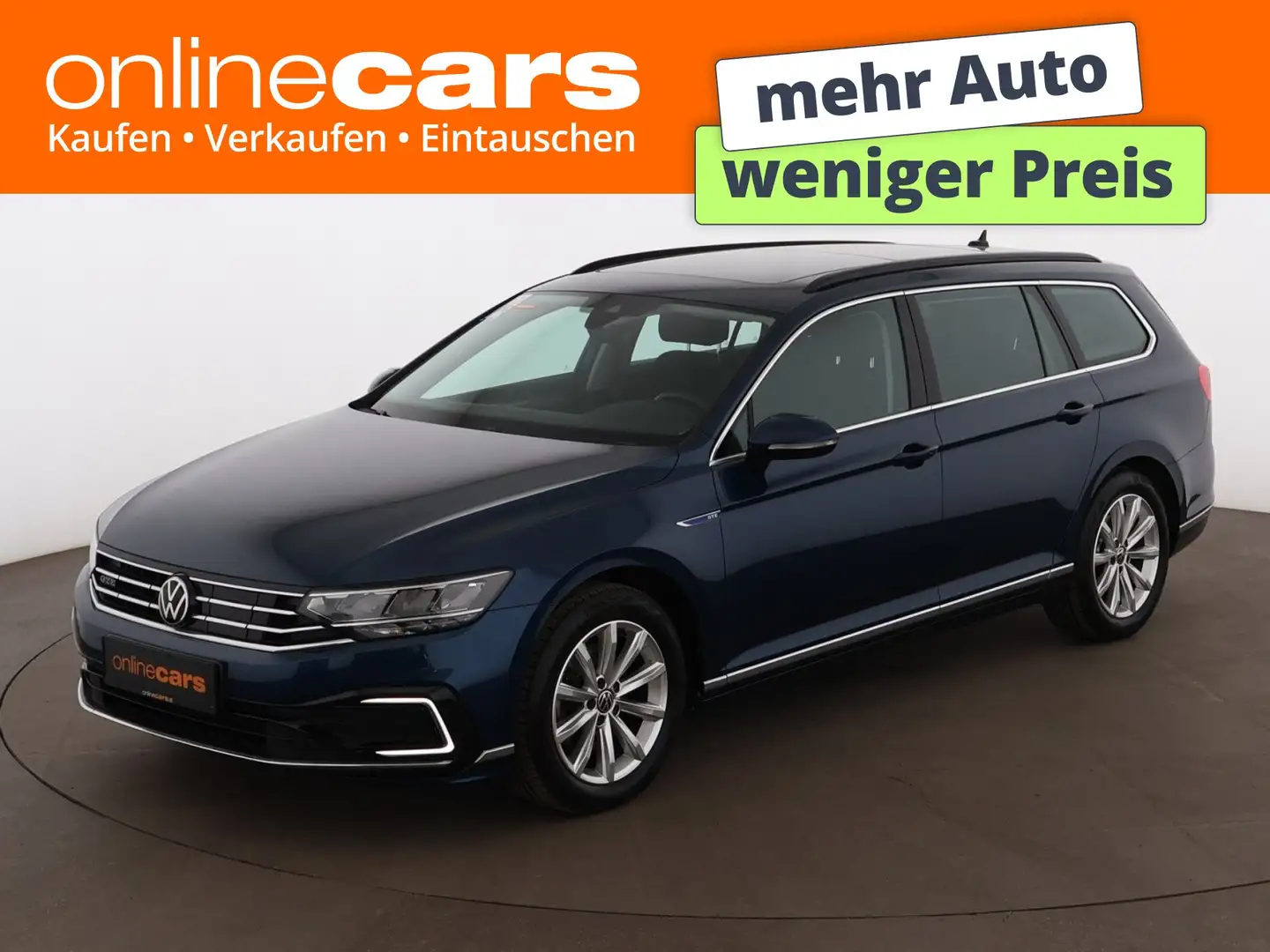 Volkswagen Passat Variant 1.4 TSI GTE Aut LED SKY HEAD-UP Blau - 1