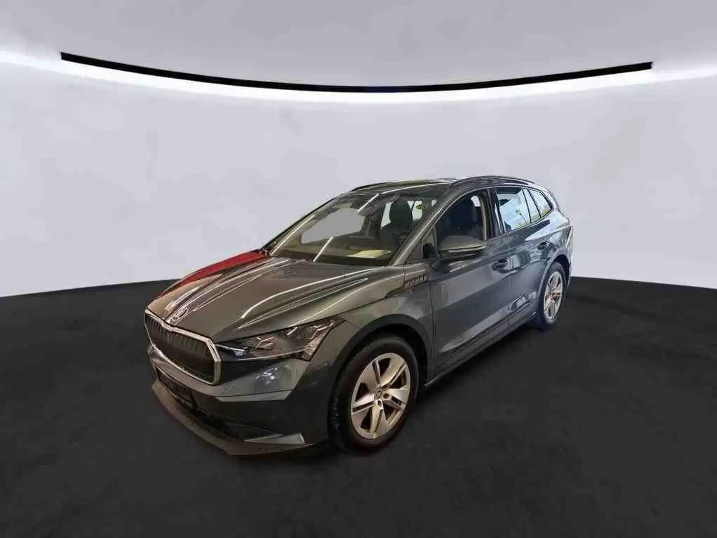 Skoda Enyaq 60 Loft Aut. Navi SHZ ACC Matrix AHK Gris - 1