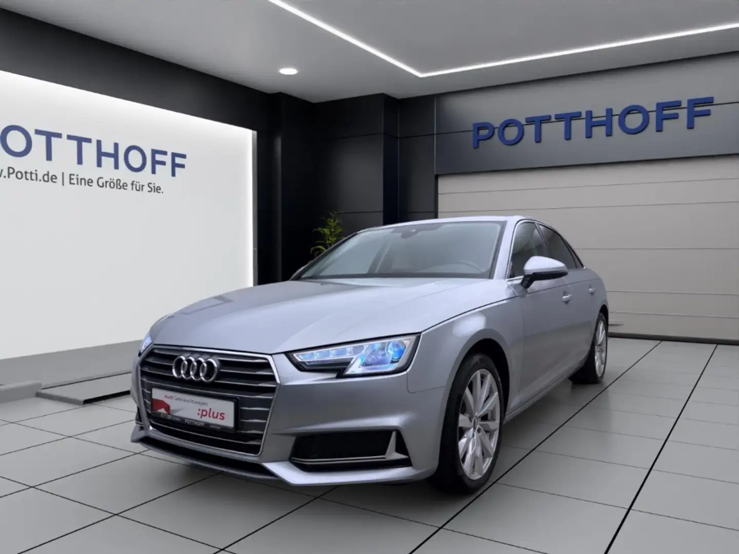 Audi A4 40 TFSI SPORT AHK NAVI XENON SITZHZG Argent - 1