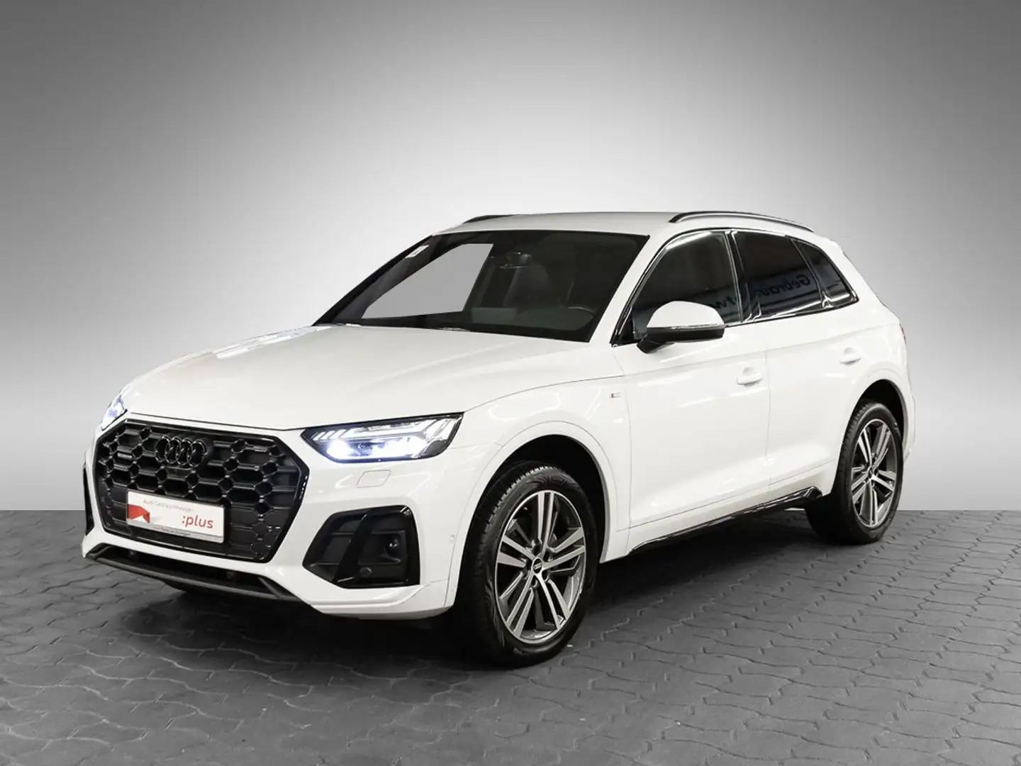 Audi Q5 40 TDI quattro S line Matrix Navi virtCo Kam Weiß - 2