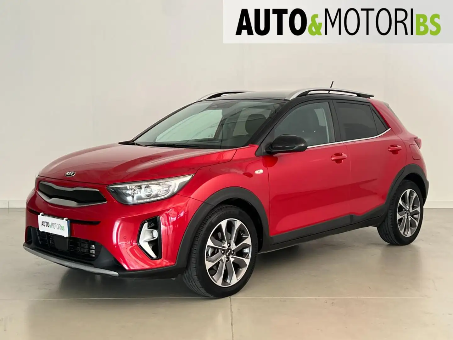 Kia Stonic 1.0 T-GDi 100 CV MHEV iMT Style Rosso - 1