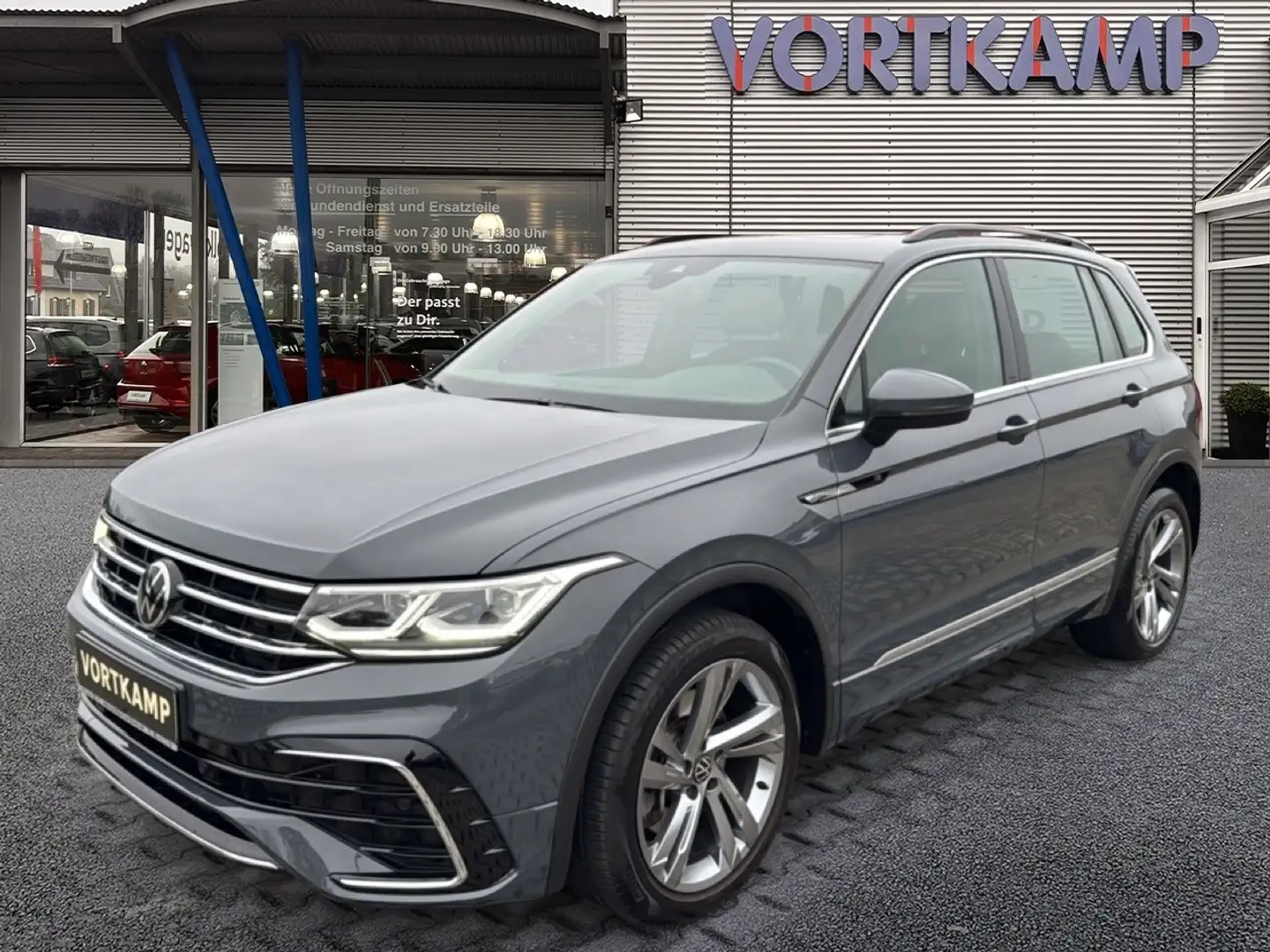 Volkswagen Tiguan 2.0 TDI DSG R-Line 4Motion Grau - 2