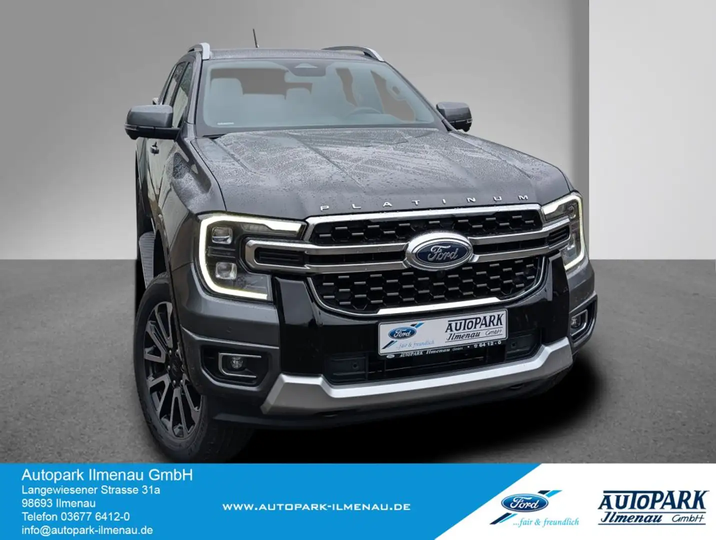 Ford Ranger 3,0l Autm. PLATINUM Lager, Standhzg.+elektr. Rollo Gris - 1