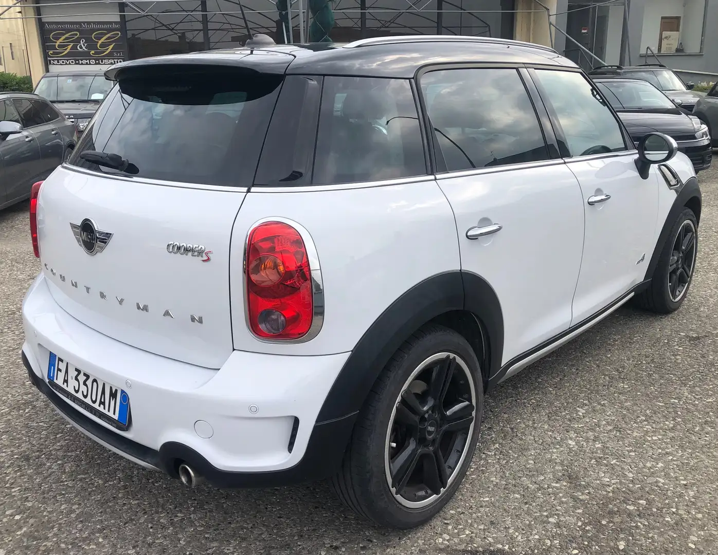 MINI Cooper S Countryman Mini Countryman 1.6 Cooper Autom All4 Full Option Білий - 2