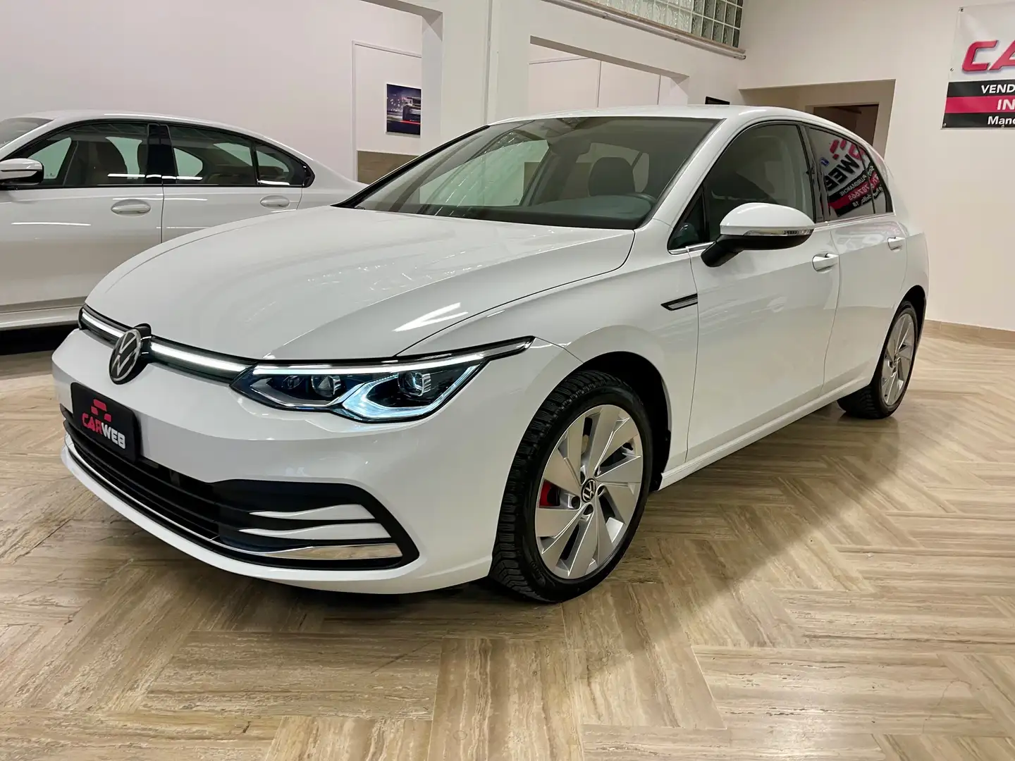 Volkswagen Golf Golf 2.0 tdi Style 150cv dsg Blanc - 1