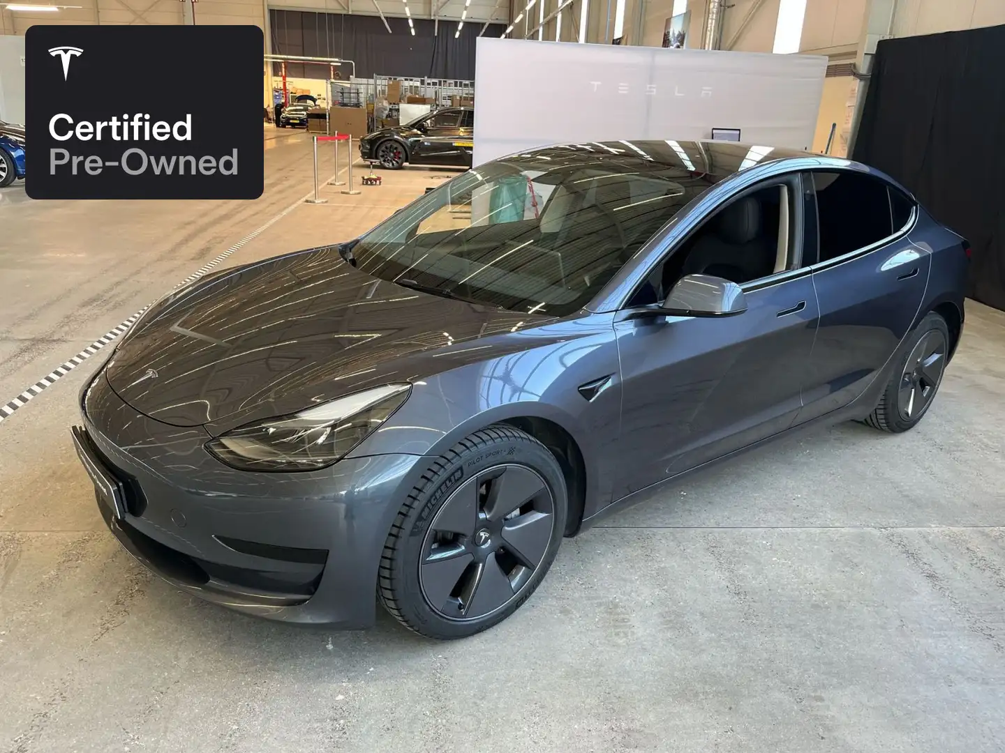 Tesla Model 3 Rear-Wheel Drive “Certified Pre-Owned” Plateado - 1