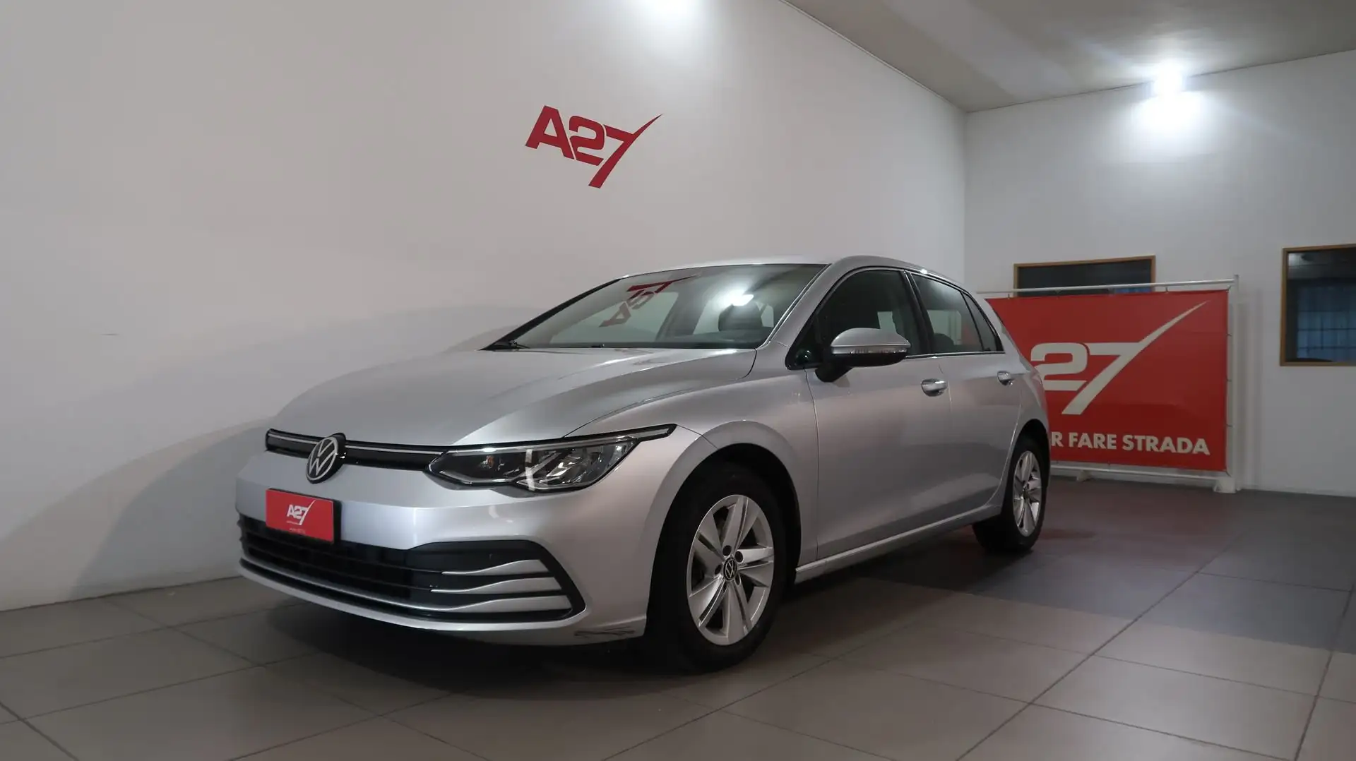 Volkswagen Golf Golf 2.0 TDI 150 CV DSG SCR Life #NAVI#SENSORI PA Argent - 1