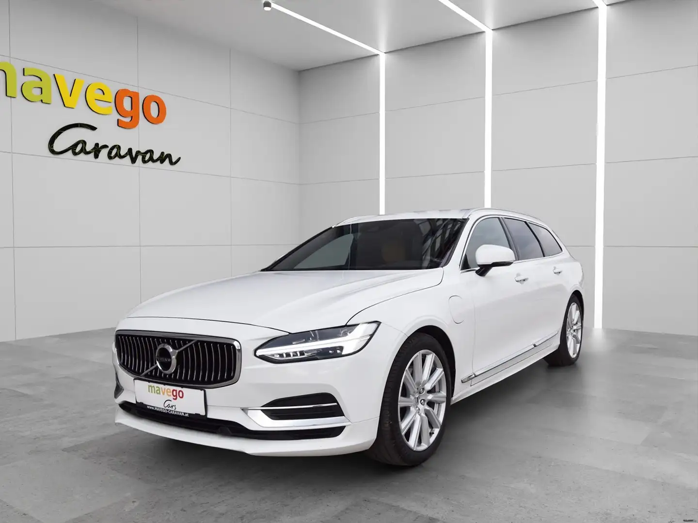 Volvo V90 T8 Twin Engine AWD Geartronic Inscription Weiß - 1